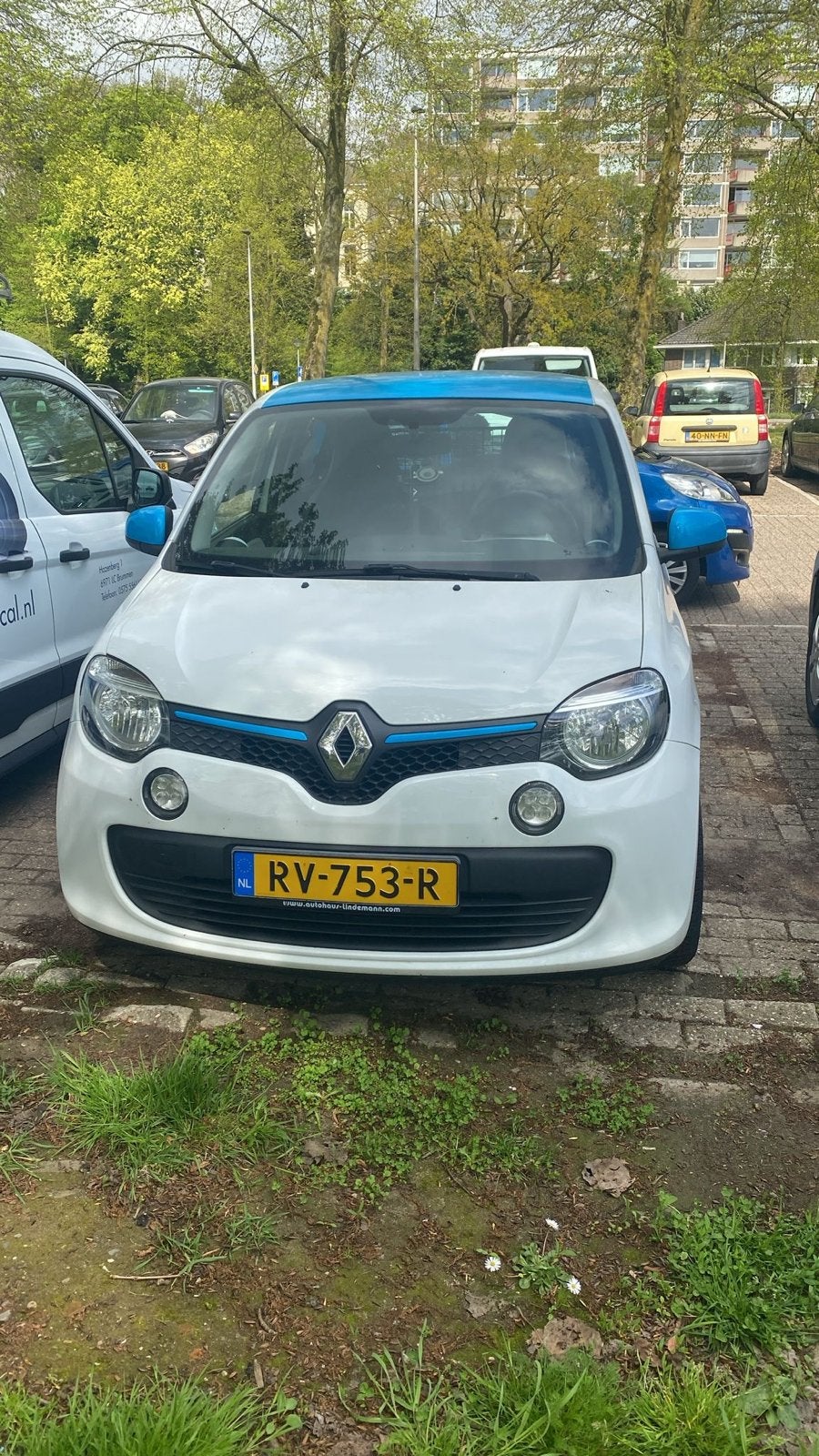 Renault Twingo 1.0 SCE 70 2018 Wit met camera, Voorwielaandrijving, Twingo, 840 kg, 4 stoelen