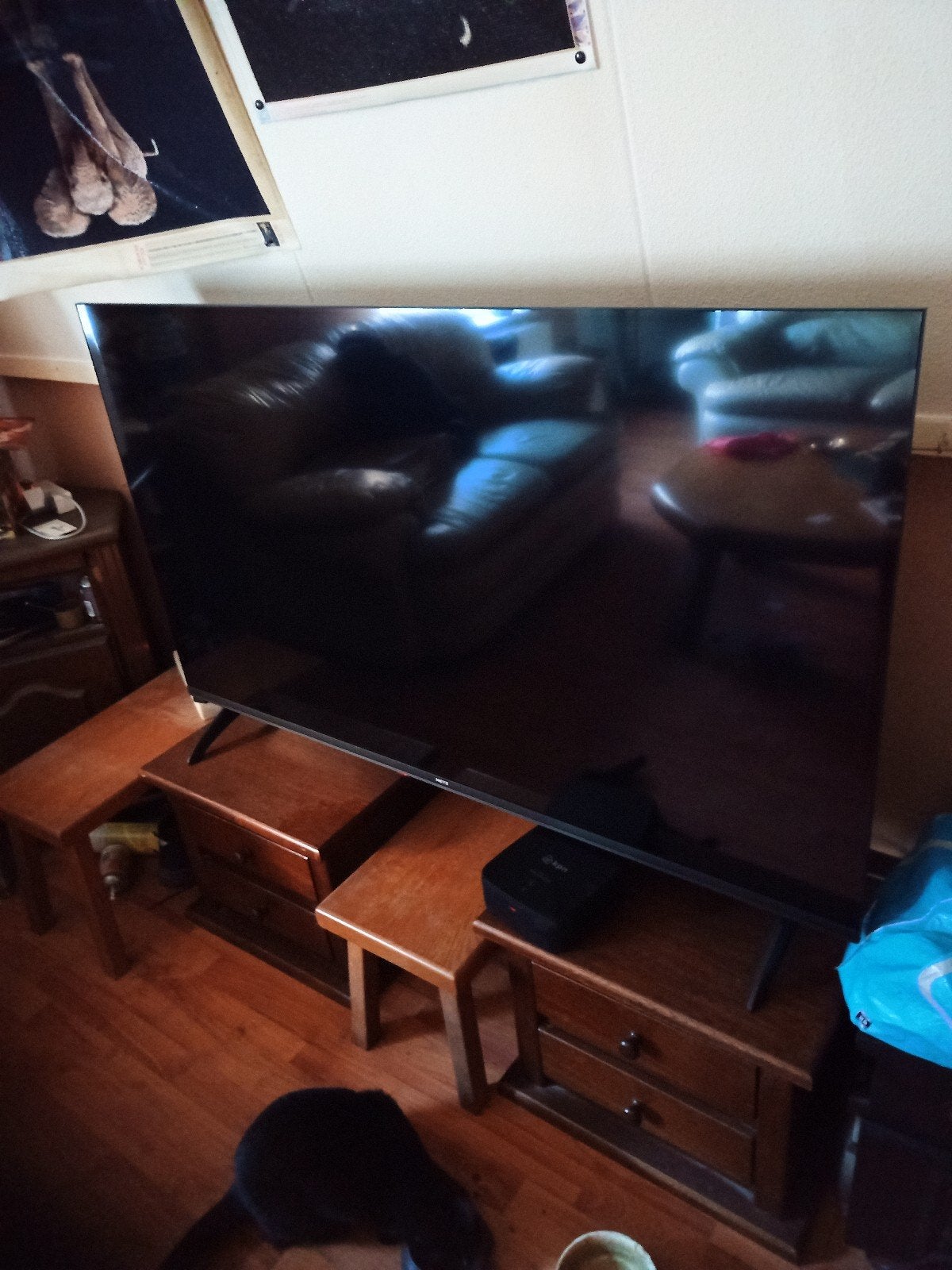 tekoop een smart tv, LED, 50 Hz, Zo goed als nieuw, 100 cm of meer