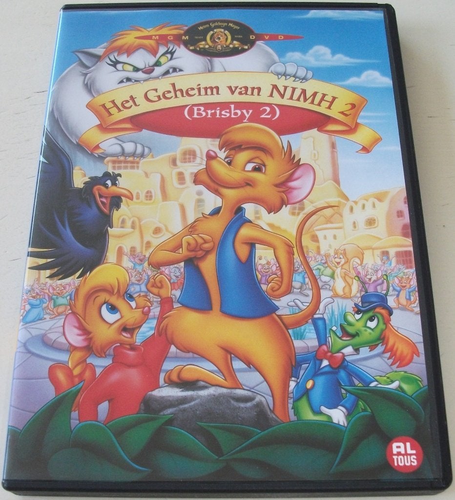 Dvd *** GEHEIM VAN NIMH 2 *** Timmy to the Rescue, Tekenfilm, Ophalen of Verzenden, Zo goed als nieuw, Alle leeftijden
