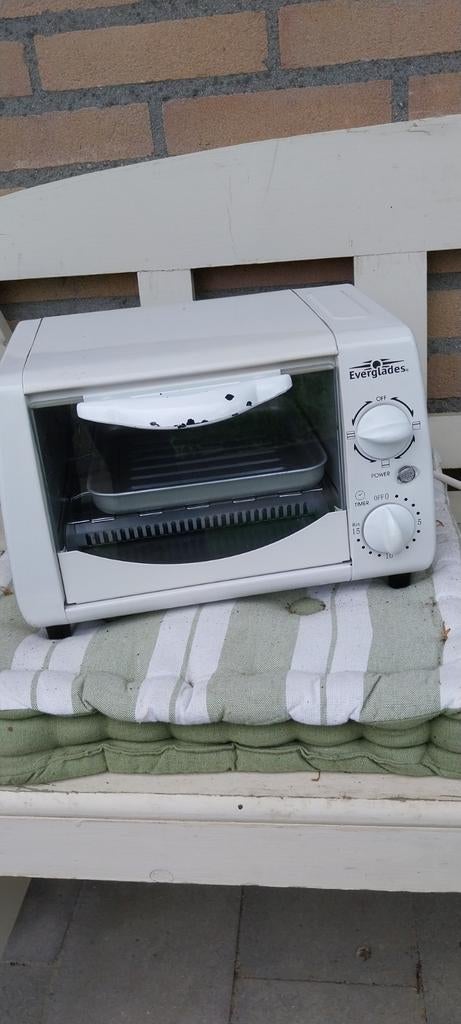 Everglades Mini-oven EV206 - Compact en Handig, Ophalen, Minder dan 45 cm, Minder dan 45 cm, Vrijstaand