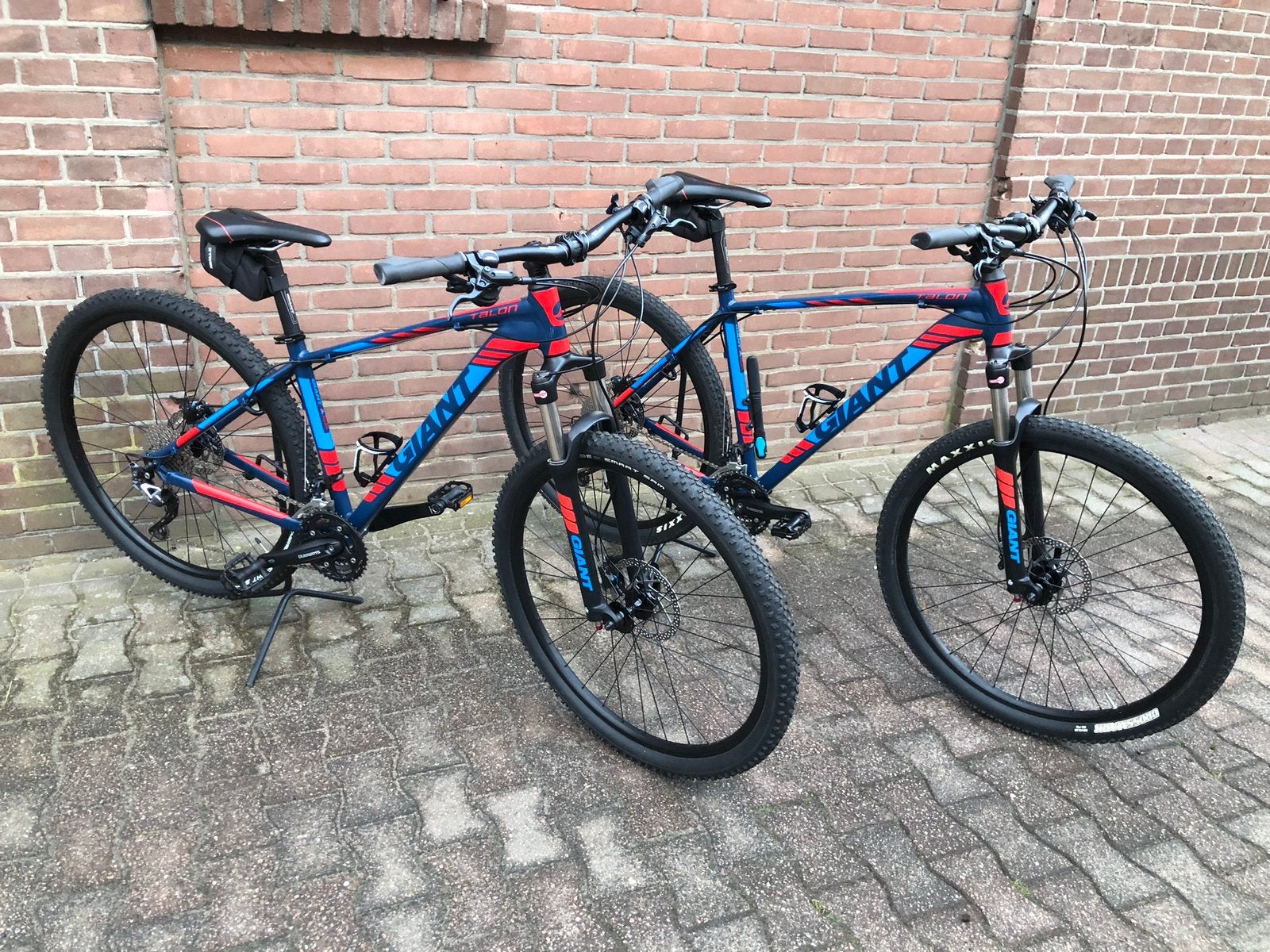 Super mooie en nette set Giant Talon mountainbike’s mtb 29er, Ophalen, Hardtail, 45 tot 49 cm, Giant