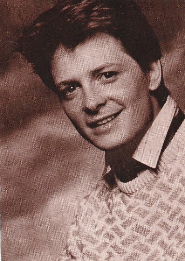 Kaart Michael J. Fox, Verzenden, 1980 tot heden, Ongelopen, Sterren en Beroemdheden
