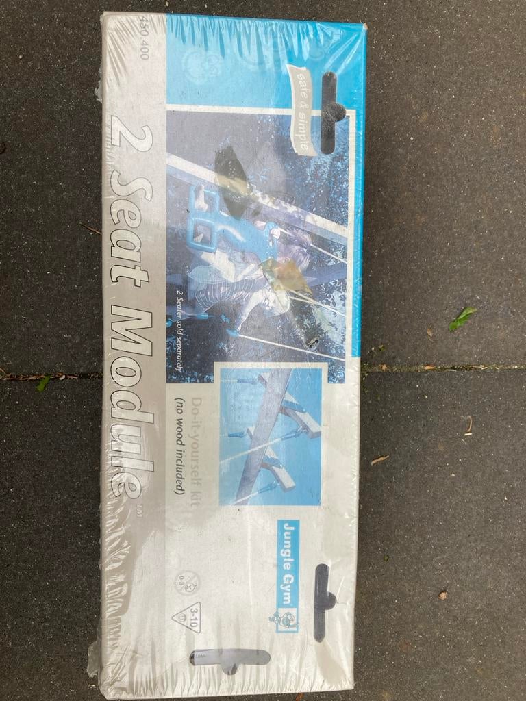 Jungle Gym 2-zits schommel module (nieuw in verpakking), Ophalen, Zo goed als nieuw