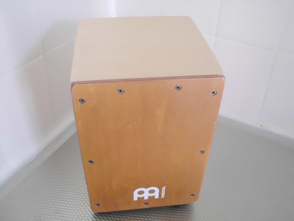 MEINL mini Cajon triplex hout percussie instrument opknapper, Ophalen, Gebruikt, Trommel
