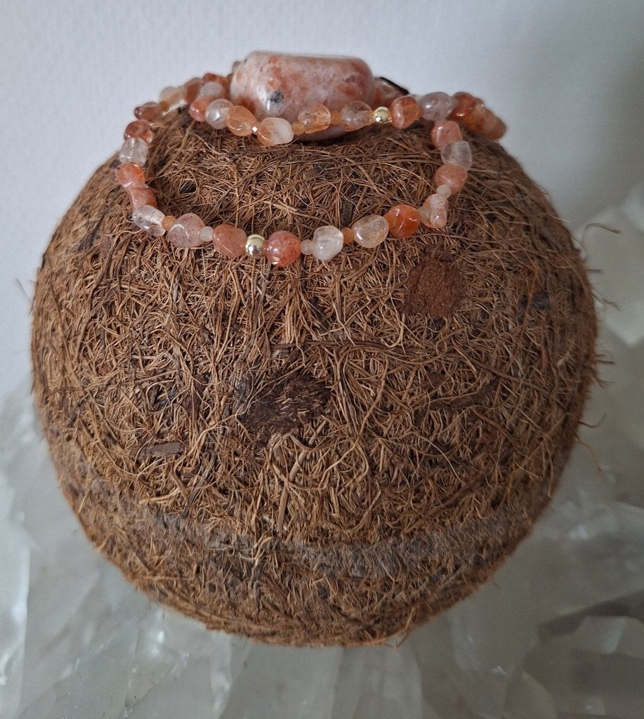 Maansteen- en Zonnesteen armbanden, diverse varianten, Sieraden, Tassen en Uiterlijk, Edelstenen, Ophalen of Verzenden, Nieuw