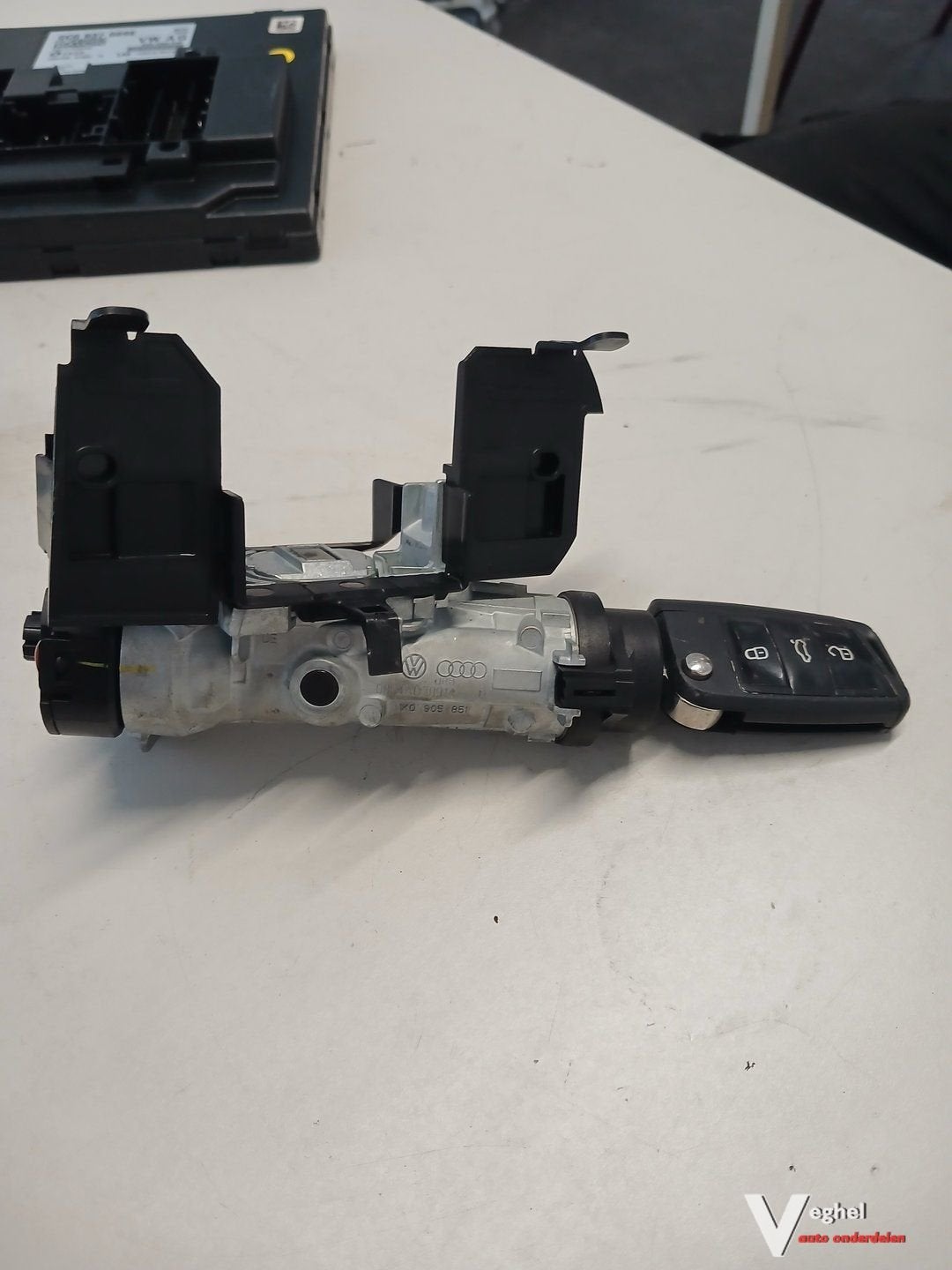 VW Polo 5drs 1.4TDI Contactslot met ECU '14, Gebruikt, -, -, Ophalen of Verzenden