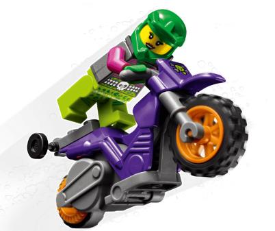 LEGO city Wheelie stuntmotor - 60296, City, Lego, Ophalen of Verzenden, Complete set