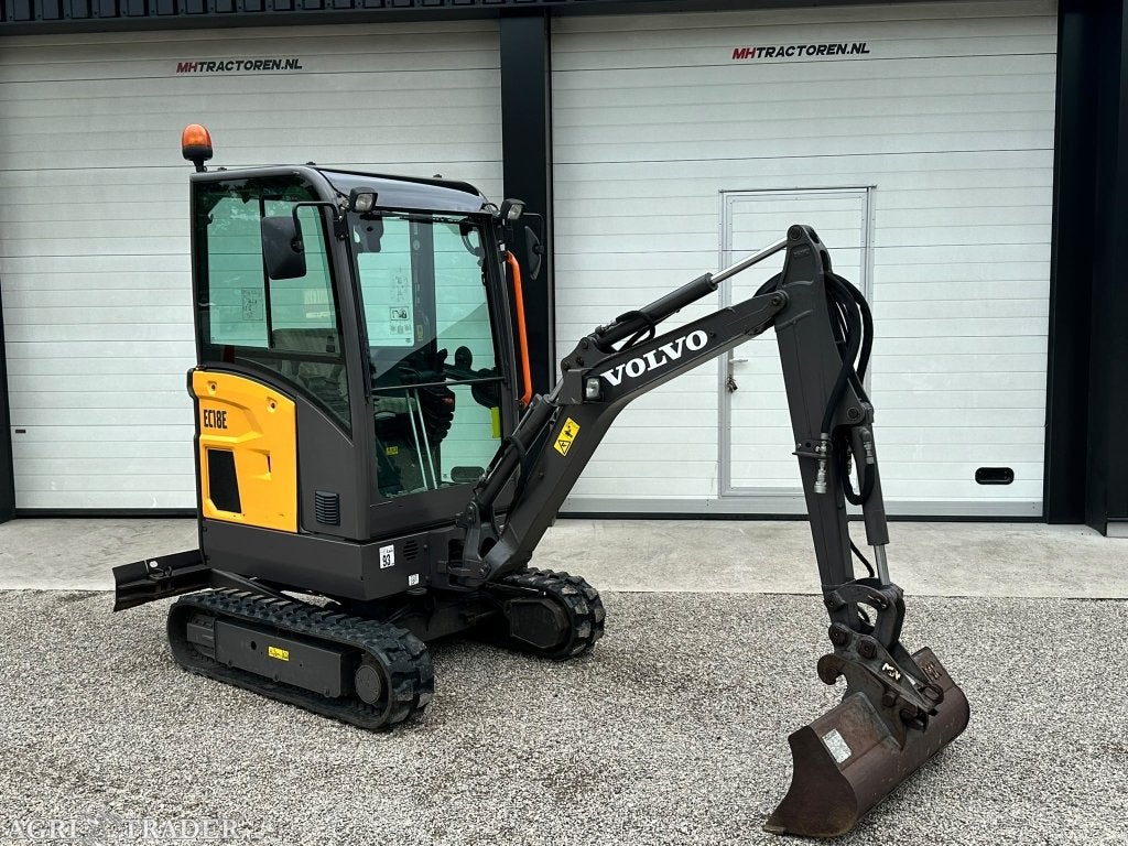 volvo EC18E (2019), Schrapveen 6, Ophalen of Verzenden, Graafmachine, MH Tractoren