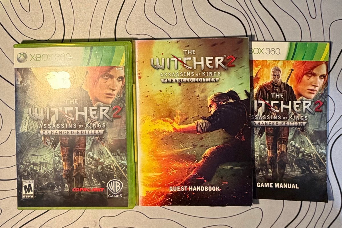 Xbox 360 The Witcher 2 (NTSC/USA) - Enhanced Edition, Gebruikt, Vanaf 18 jaar, 1 speler, Eén computer