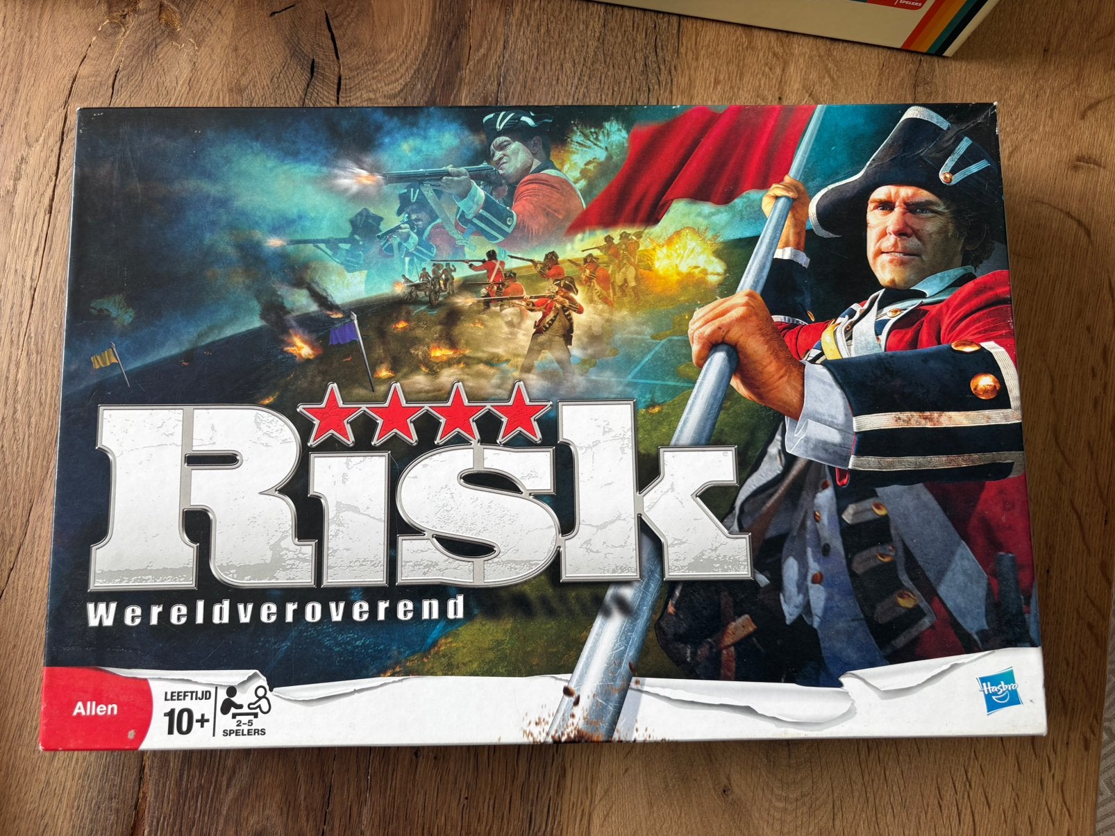 Risk Wereldveroverend bordspel - Strategisch Oorlogsspel, Drie of vier spelers, Ophalen of Verzenden, Zo goed als nieuw