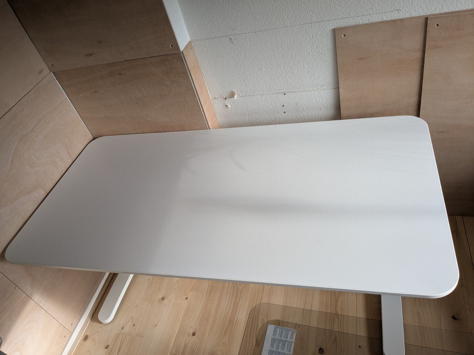 Ikea bureau 160x80, Ophalen, 160 cm, In hoogte verstelbaar, IKEA