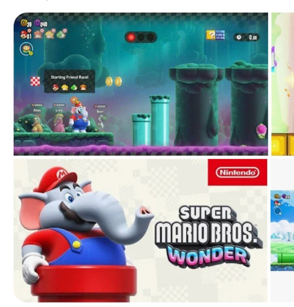 Super Mario Bros. Wonder - Nintendo Switch, Spelcomputers en Games, Games | Nintendo Switch, Avontuur en Actie, Verzenden, Zo goed als nieuw