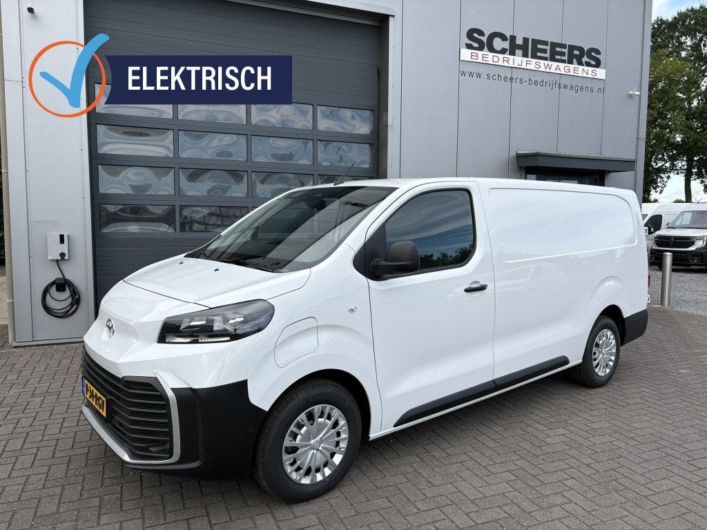 Toyota ProAce 75 kWh Extra range L2 | airco | camera | cruis, Automaat, Gebruikt, 2027 kg, Wit