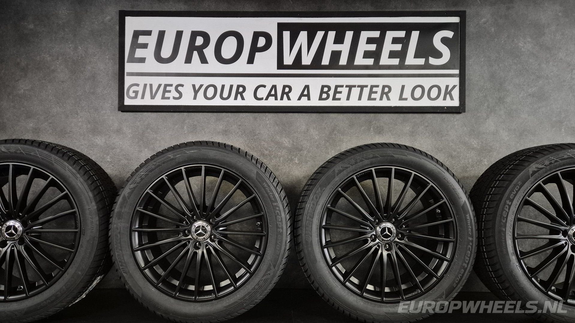 19 inch Mercedes AMG velgen GLA GLB EQA EQB winterbanden