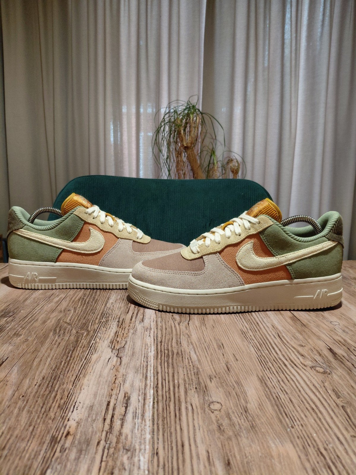 Nike Air Force 1 Low '07 LX 'Oil Green' Size 40, Ophalen of Verzenden, Groen, NIKE., Sneakers of Gympen