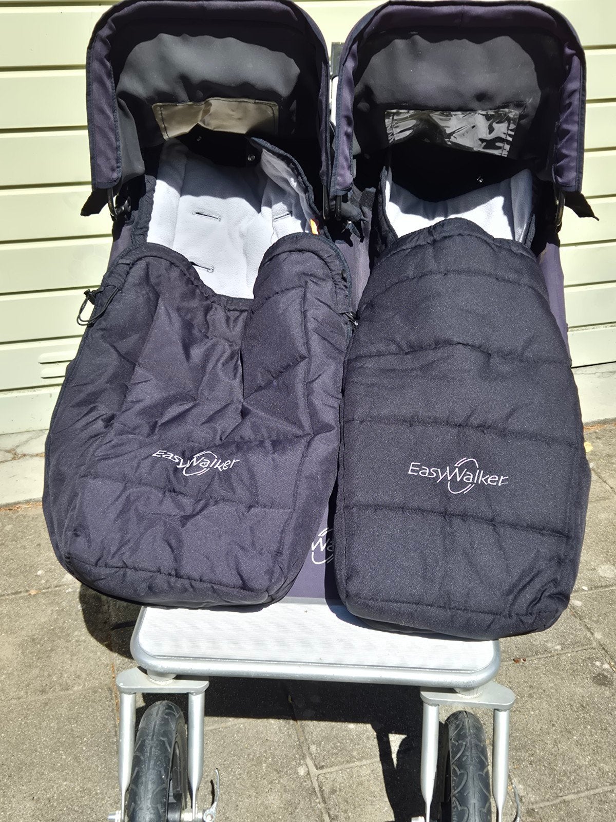 Easywalker Duo kinderwagen met een reiswieg, Ophalen, Gebruikt, Overige merken, Verstelbare duwstang