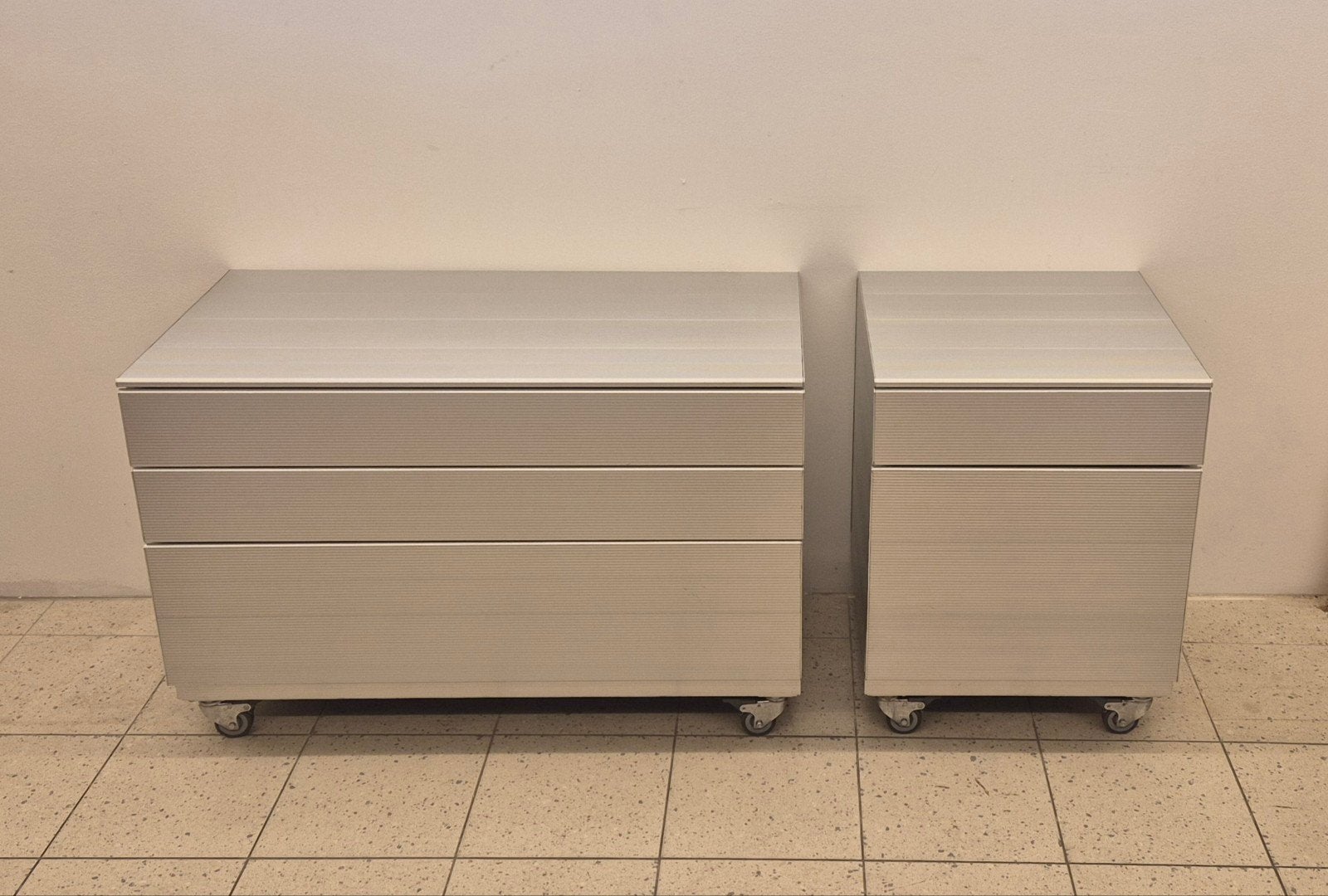 Caimi Export aluminium ladenkasten vintage Italiaans, Ophalen, Caimi Export, 50 tot 100 cm, Zo goed als nieuw