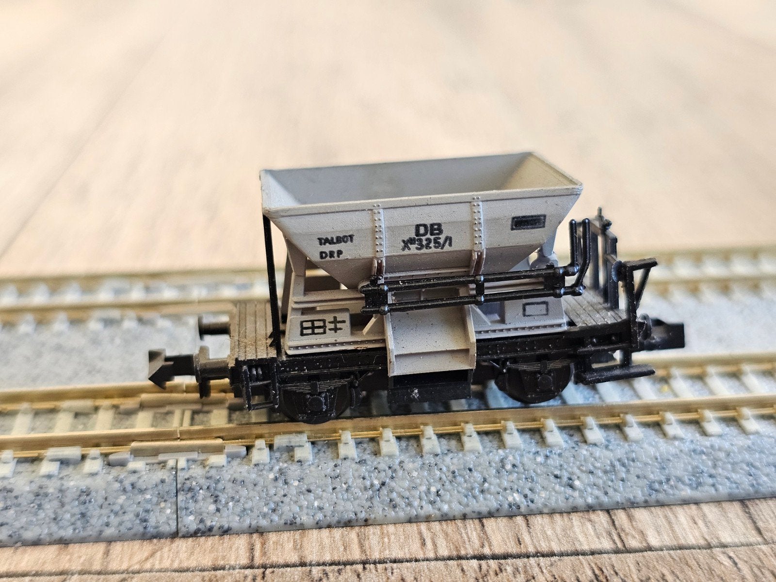 Minitrix N spoor wagon DB X 325/1 Talbot DRP, Gebruikt, Gelijkstroom, Trix, Wagon
