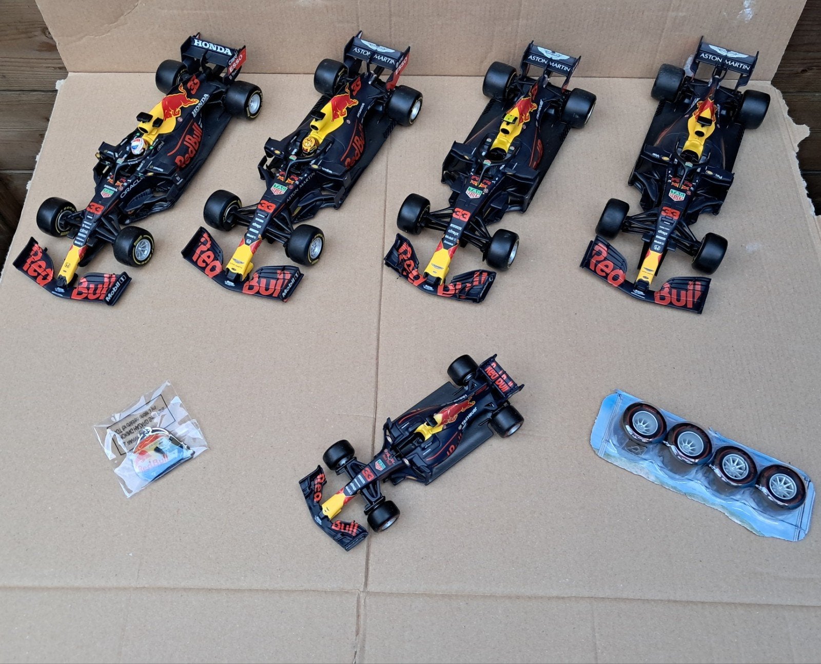 F1 Red Bull Max Verstappen Jumbo schaalmodellen, Ophalen of Verzenden, Zo goed als nieuw, Auto
