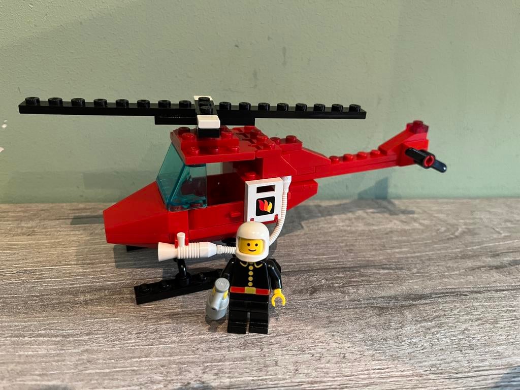 Lego 6657 fire patrol copter met instructie, Kinderen en Baby's, Speelgoed | Duplo en Lego, Compleet, Gebruikt, Overige thema's