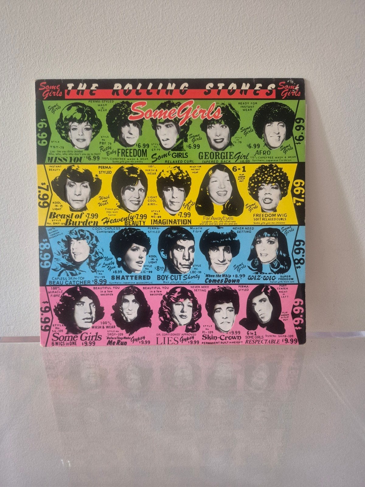 vinyl: Rolling Stones - Some Girls, LP, Ophalen of Verzenden, 12 inch, Gebruikt