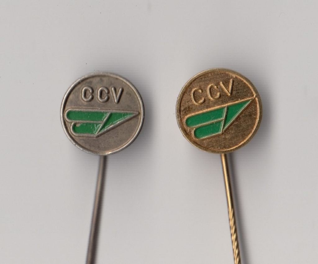 CCV speldjes, Gebruikt, Niet vindbaar, Niet vindbaar, Speldje of Pin