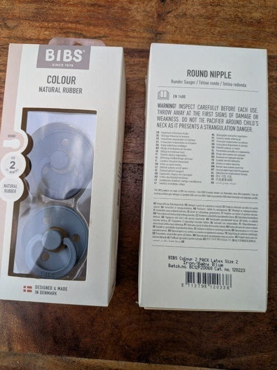Foto 3 van BIBS Colour Fopspenen Maat 2 - Nieuw in Verpakking