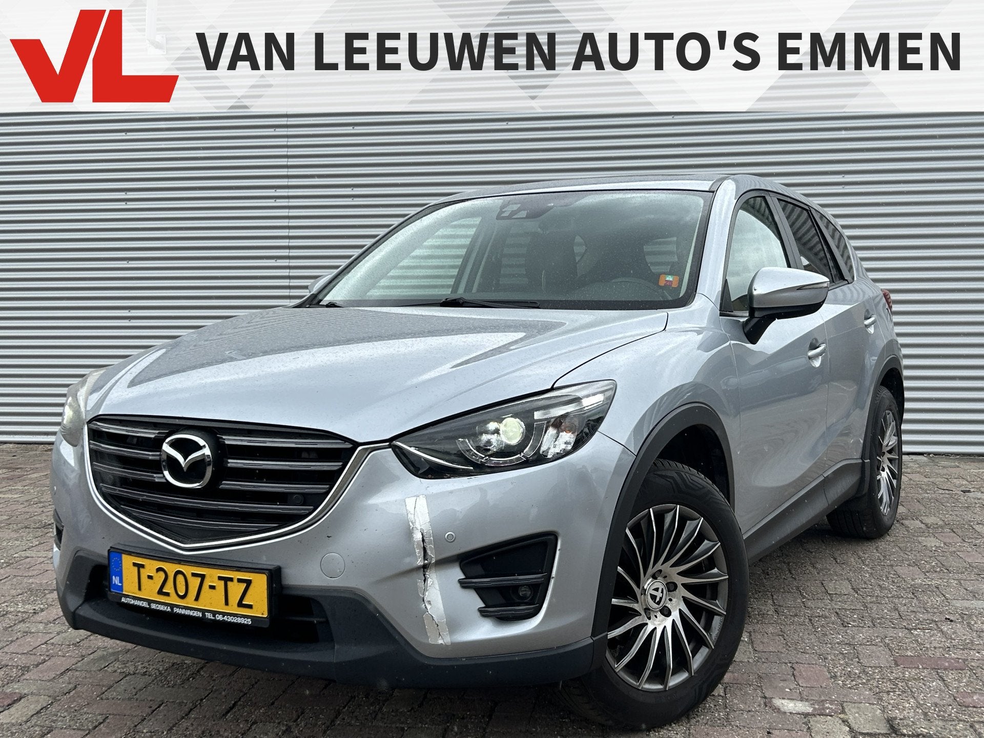 Mazda CX-5 2.0 4WD | Nieuw Binnen! | Stoelverwarming | Trekh, Auto's, 15 km/l, 4 cilinders, 160 pk, Zwart