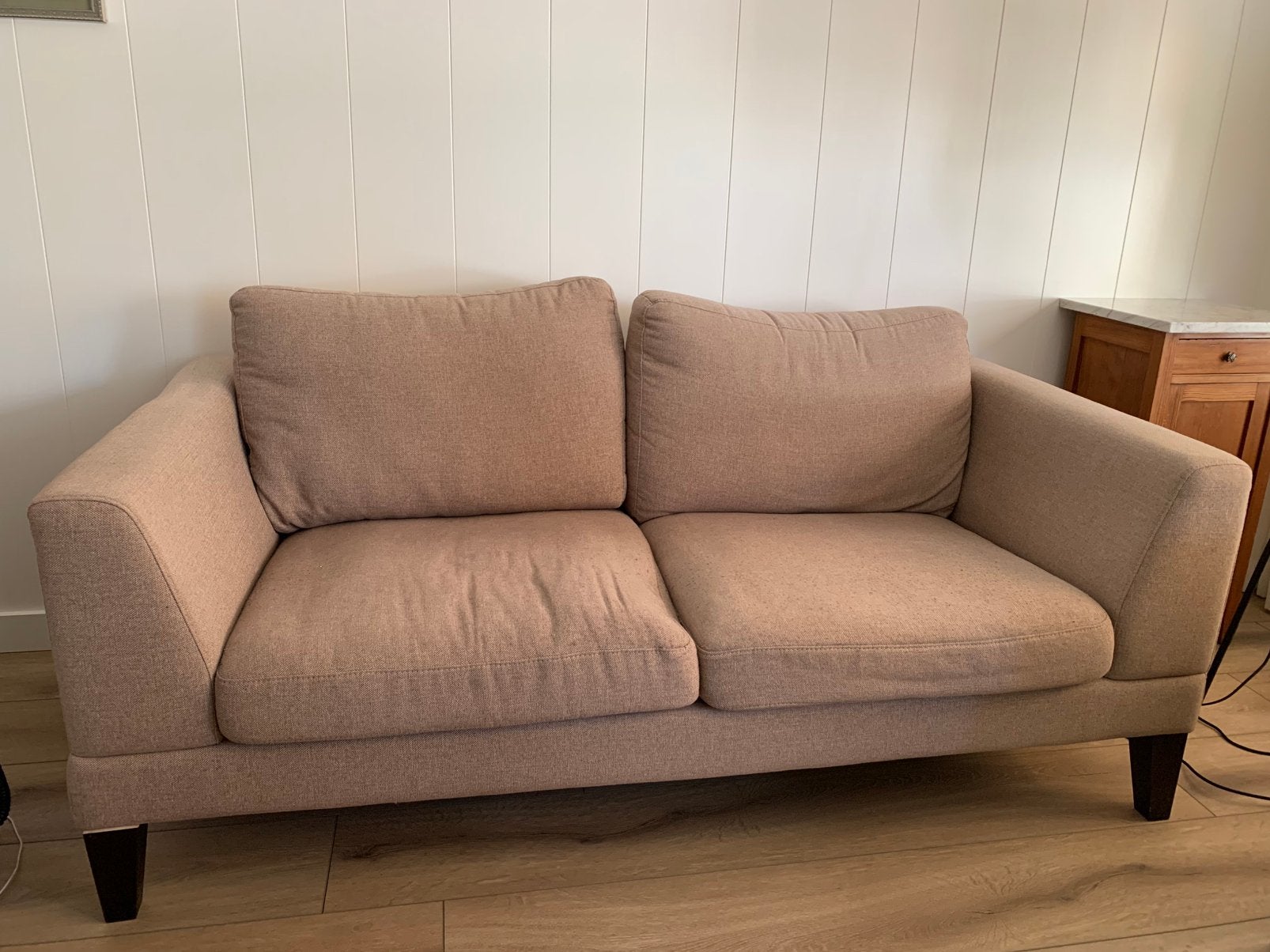 2 x 2 zits bankje bank bankstel, Ophalen, Gebruikt, 150 tot 200 cm, Tweepersoons