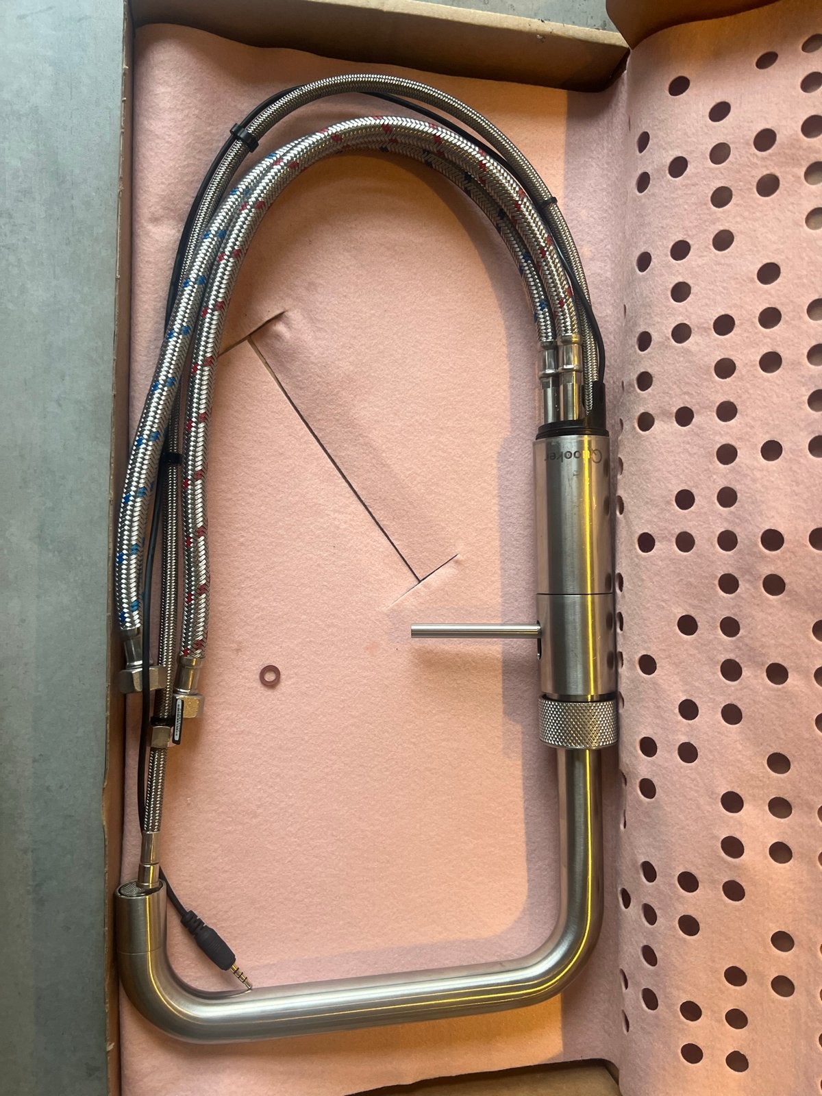 Quooker Fusion Square RVS - Zgan binnenwerk, lichte storing, Zilver, Ophalen of Verzenden, Metaal, Overige merken