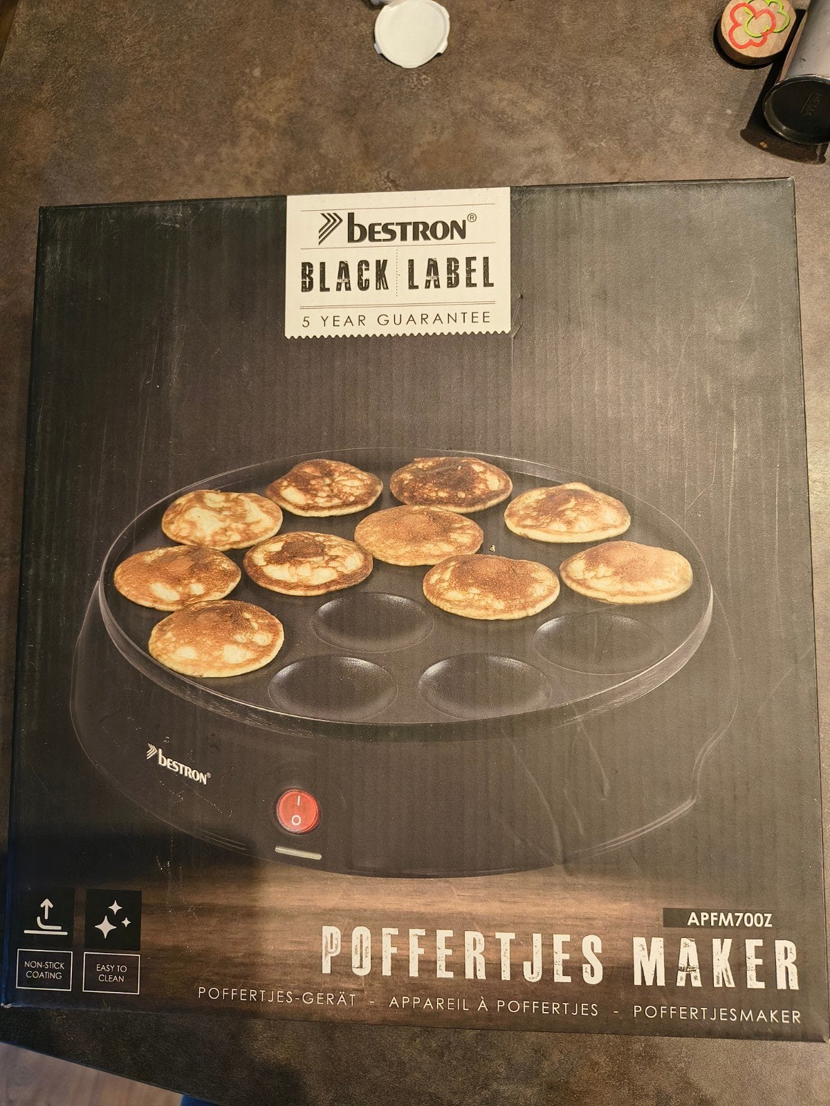 Bestron Poffertjesmaker APFM700Z - Zo goed als nieuw, Ophalen of Verzenden, Zo goed als nieuw