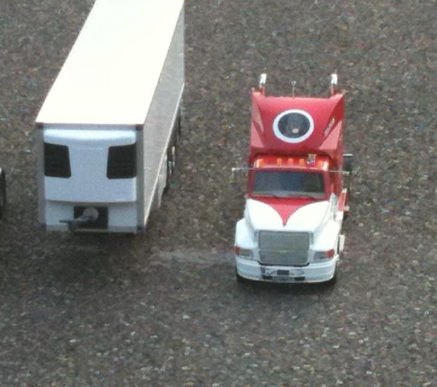 Reefer Trailer inclusief lichtset en vervoer kist., Ophalen of Verzenden, Zo goed als nieuw, Bus of Vrachtwagen, Tekno