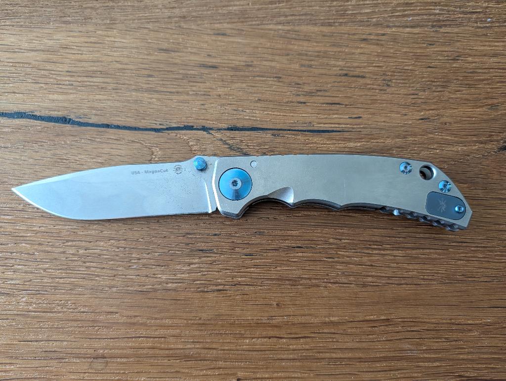 Spartan Blades Harsey Folder MagnaCut Titanium zakmes, Ophalen of Verzenden, Zo goed als nieuw