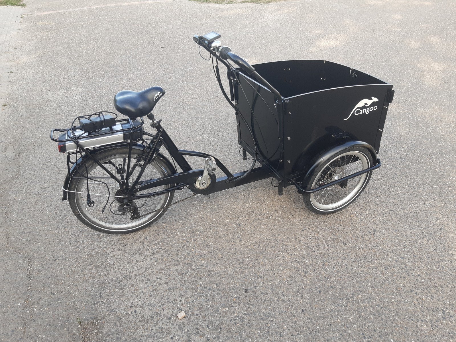 Bakfiets Cangoo, Ophalen, Gebruikt, 1 kind