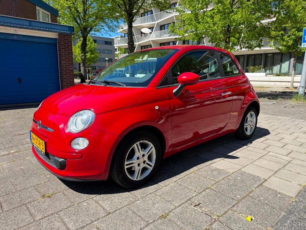 Fiat 500 1.2 Pop Automaat Red Edition, Auto's, Euro 5, Stof, Gebruikt, 1242 cc