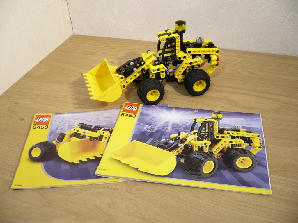 Lego Technic 8453 Front-End Loader, Gebruikt, Ophalen of Verzenden, Technic, Complete set