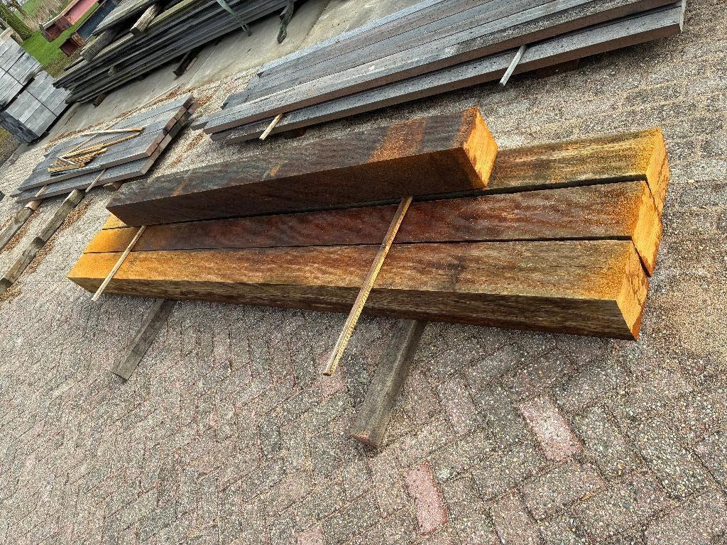 Gebruikte planken en palen, circulair gerecycled hout, Doe-het-zelf en Verbouw, Hout en Planken, Ophalen, Minder dan 25 mm, Zo goed als nieuw
