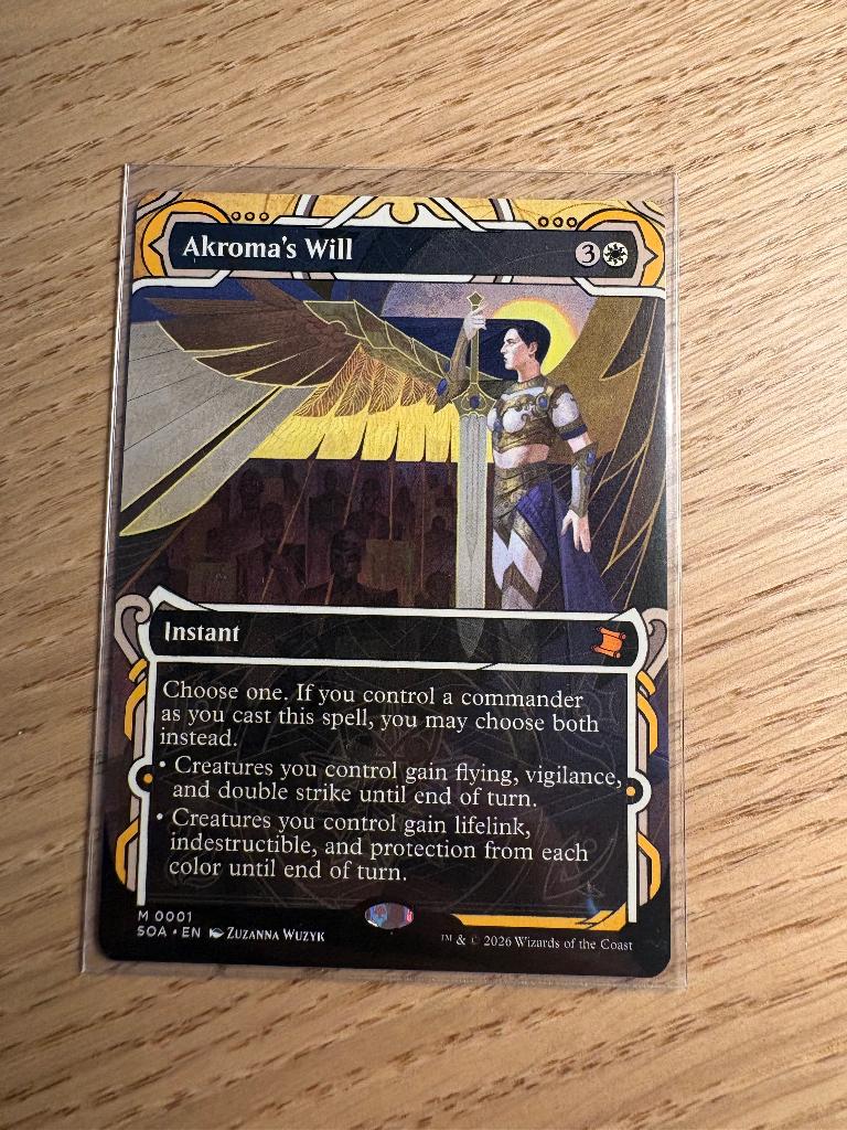 Akroma’s Will, Ophalen of Verzenden, Nieuw, Losse kaart