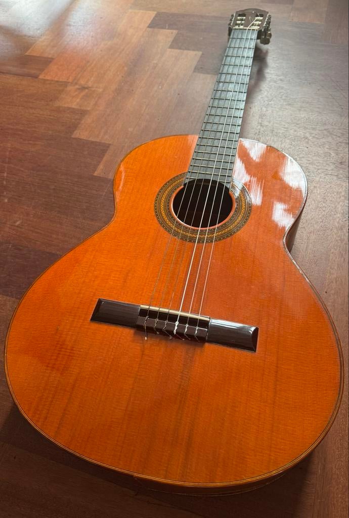 Dieter Hopf Gitarrenbaumeister gitaar 1975 Model 817/23, Muziek en Instrumenten, Ophalen of Verzenden, Gebruikt, Klassieke of Spaanse gitaar