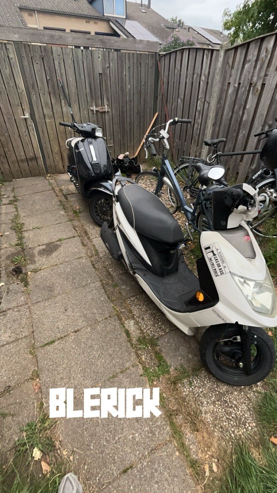 Kymco vp50 op gele plaat, Ophalen, Gebruikt, Benzine