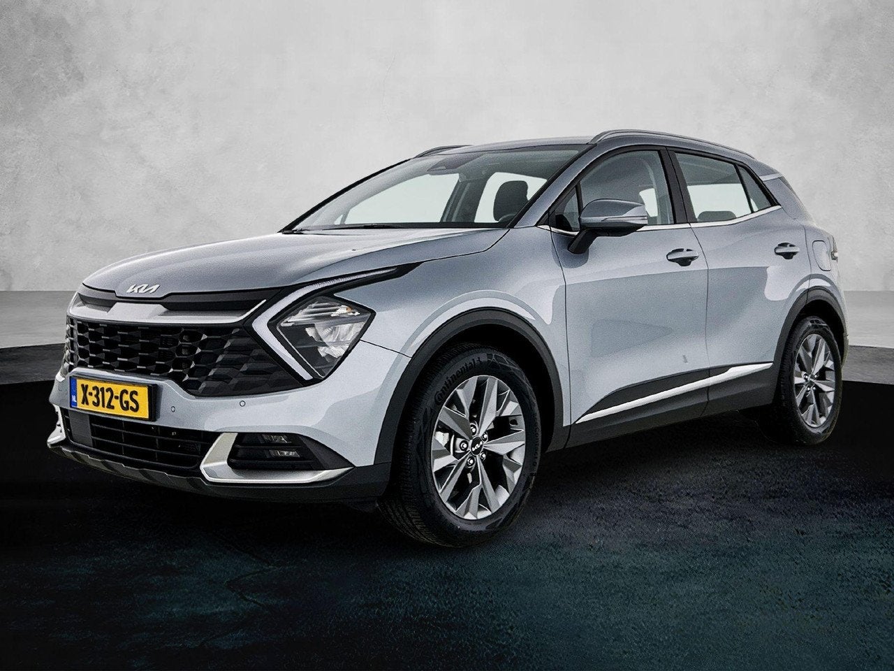 Kia Sportage 1.6 230pk Hybrid DynamicLine Automaat | Navigat, Auto's, Stof, Gebruikt, 4 cilinders, Bedrijf