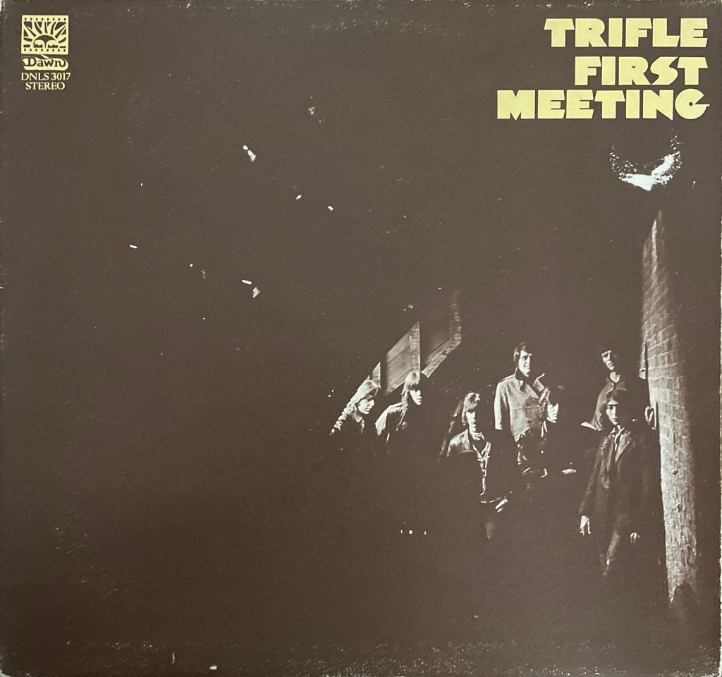 Trifle - First Meeting (zeldzaam), LP, Progressive Rock, Inclusief binnenhoes, Ophalen of Verzenden