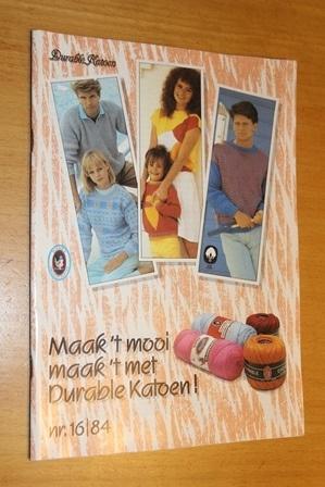 Maak het mooi met Durable katoen - 108733, Ophalen of Verzenden, Zo goed als nieuw, Breien en Haken