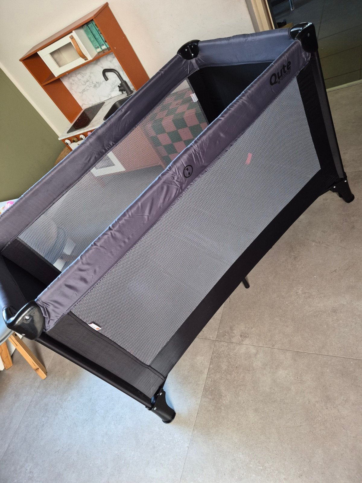 Campingbed van merk Qute Q-sleep, Ophalen, Campingstoel