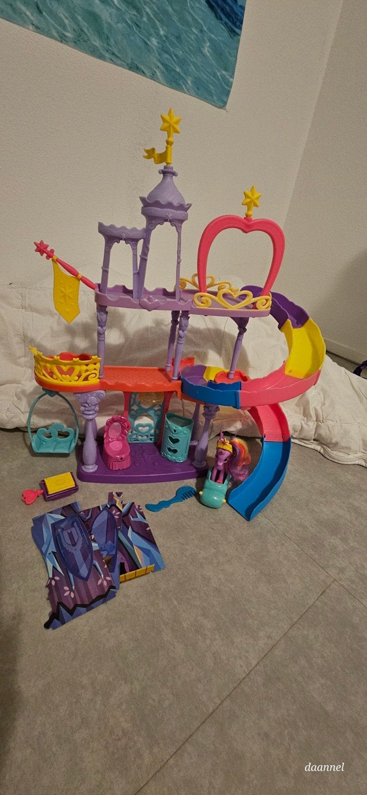 My Little Pony Kasteel Glijbaan met extra's, Ophalen of Verzenden