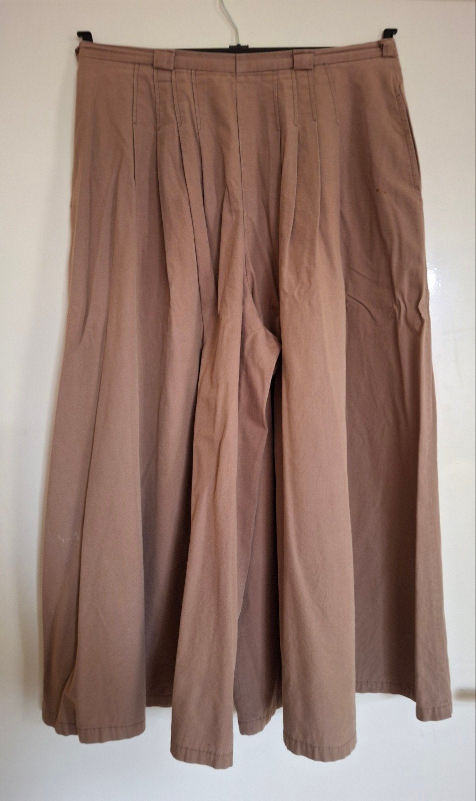 broekrok maat 40/42. bruin/ beige. lengte 90 cm. met zakken, Kleding | Dames, Beige, Maat 42/44 (L), Ophalen of Verzenden, Zo goed als nieuw