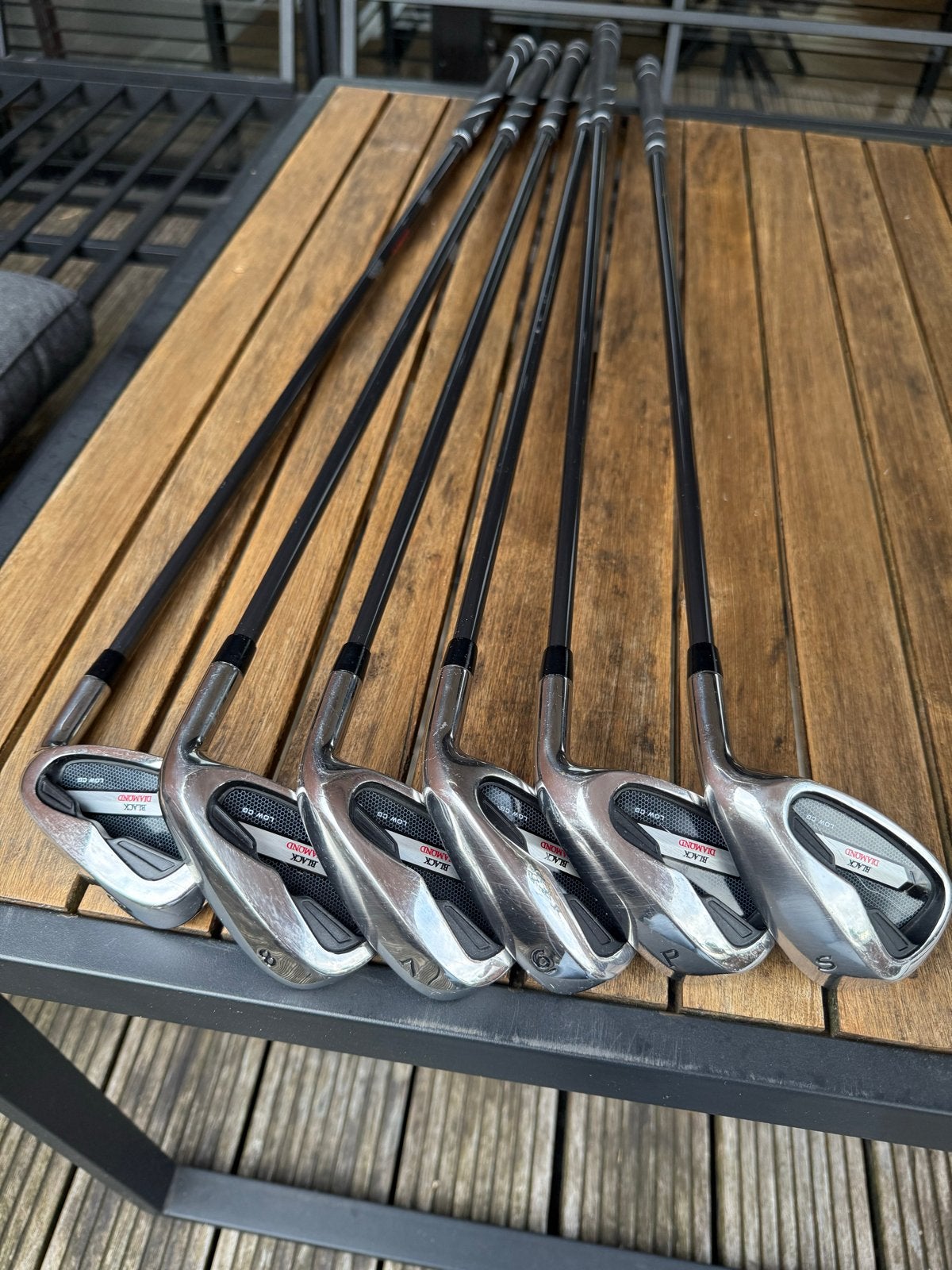 Golfclubs dames graphite - Black Diamond, Sport en Fitness, Golf, Ophalen of Verzenden, Zo goed als nieuw, Set, Overige merken