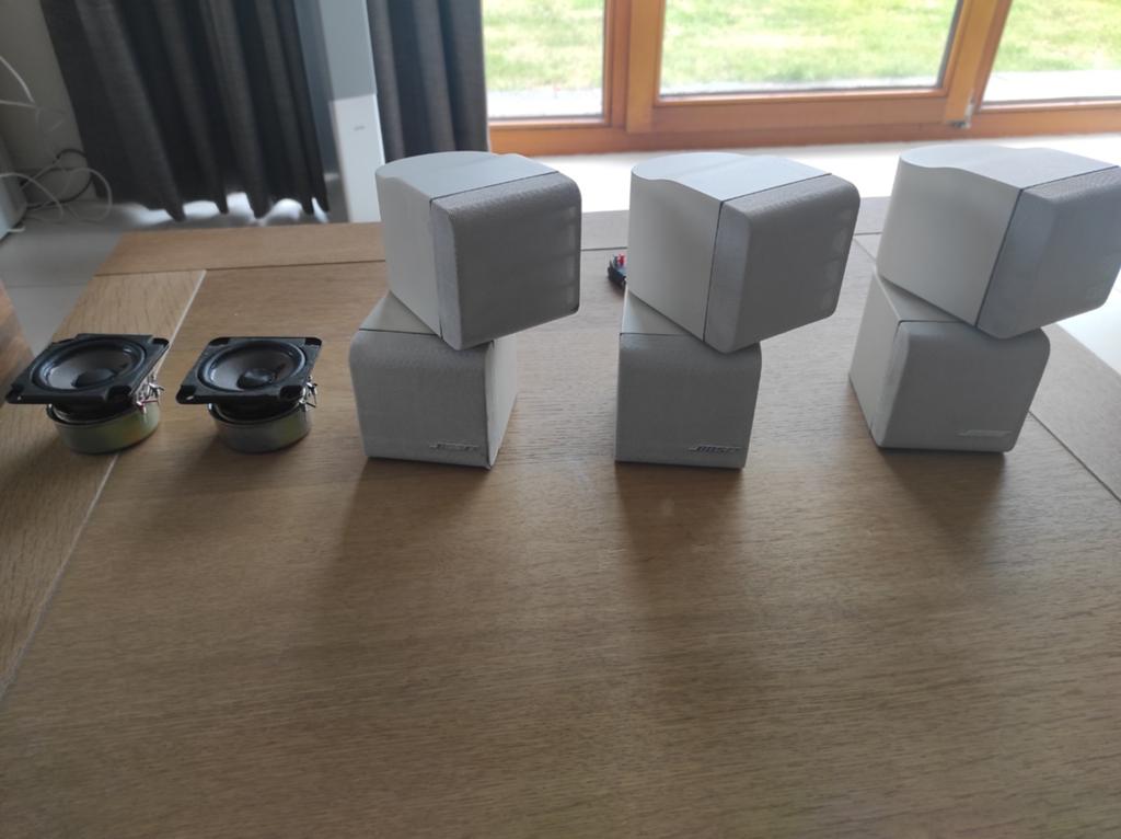 Bose Acoustimass dubbele cubes met extra drivers