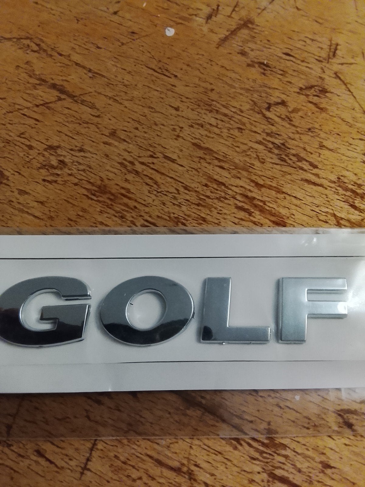 Golf embleem / logo voor auto, Ophalen of Verzenden, Nieuw