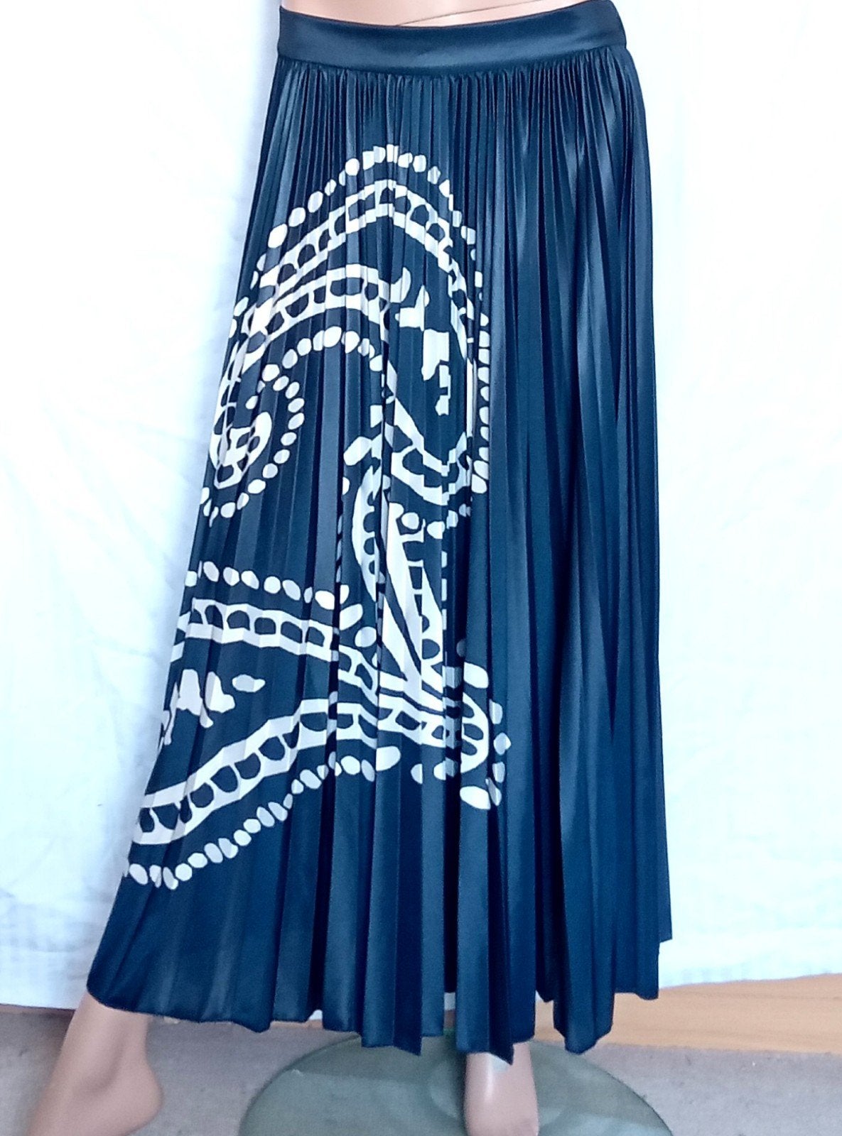 ESCADA Rok, Ophalen, Blauw, Maat 42/44 (L), Zo goed als nieuw